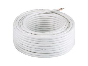 Coaxial RG59 Cable Black 100m without Power Cable