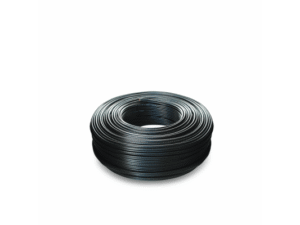 Coaxial RG58 Cable Black 50m with Power Cable