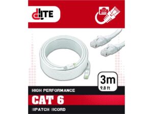 Dlite by D-Link DC6UTP-3 UTP Cat 6 Patch Cord 3M