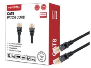HAING High Quality Cat8 Ethernet Cable Network Cable - 1m