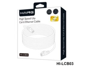 HAING HI-LCB03-10M Cat 6 26 AWG 10/100/1000 10 Gbps Ethernet Cable 10M