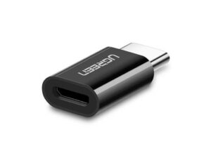 UGREEN US157 Micro to Type-C USB Converter 3.1 C OTG Adapter-Black