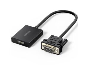 Ugreen 50945 15cm VGA to HDMI Adapter