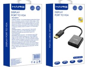 HAING High Quality Display Port to VGA Converter