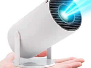 Universal HY300 Ultra HD High Dynamic Range 180 Degree Flip Portable Projector