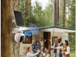 Ezviz-CS-EB8/SP 2K 4G LTE Battery Camera & Solar Panel