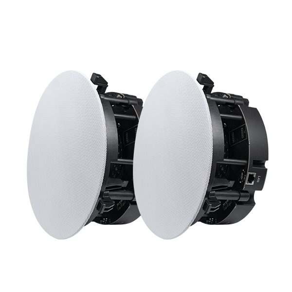 DSPPA DW2235 مكبرات صوت سقفية ستيريو ثنائية الاتجاه مقاس 6.5 بوصة مزودة بتقنية واي فاي وبلوتوث