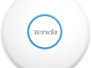 Tenda i27 AX3000 Wi-Fi 6 Ceiling Access Point, Dual-Band 2976Mbps, OFDMA & MU-MIMO, WPA3 Security, Supports 254 Clients, PoE-Powered