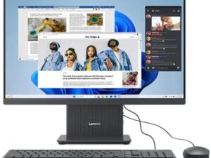 Lenovo IdeaCentre AIO 3 24IRH9 All-in-One PC 24" FHD IPS Non Touch 100Hz, 99% sRGB, 13th Gen Intel Core i5-13420H, Intel UHD Graphics, 8GB DDR5 RAM, 512GB M.2 PCIe NVME - Cloud Grey