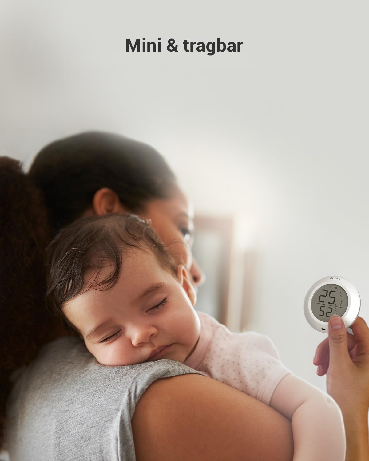 EZVIZ T51C مستشعر درجة الحرارة والرطوبة - الصورة 3