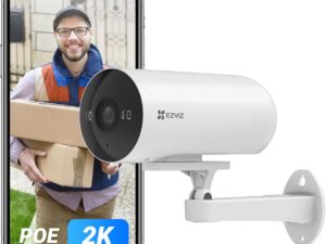 EZVIZ H5 2K (4G) PoE Outdoor Surveillance Camera
