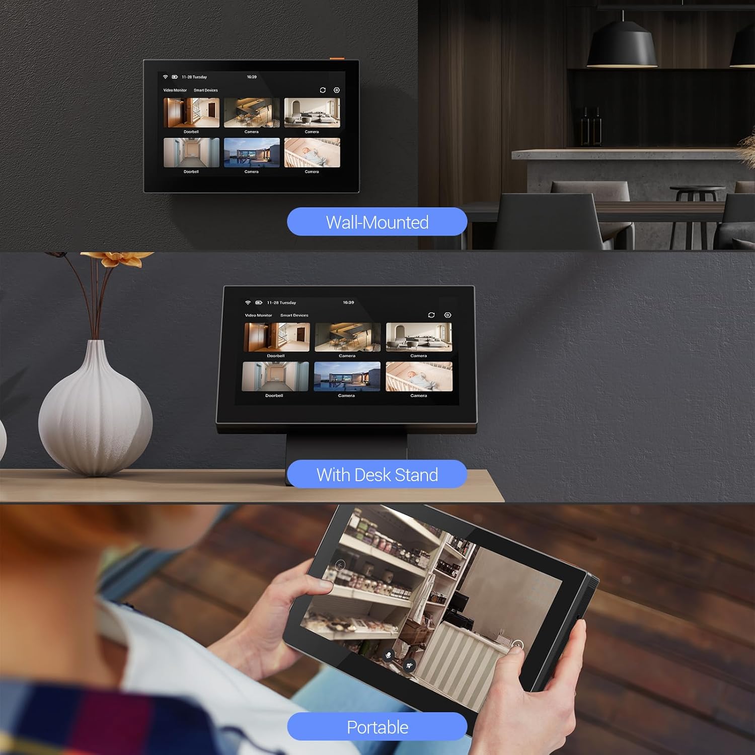 EZVIZ SD7 Wireless Touch 7-Inch Screen - الصورة 6