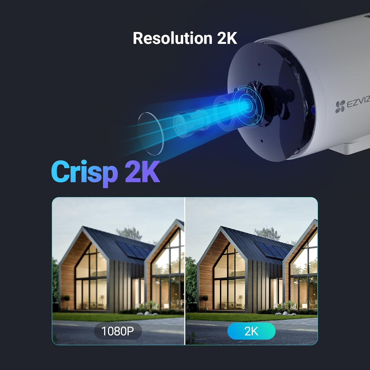 EZVIZ H5 2K (4G) PoE Outdoor Surveillance Camera - الصورة 4
