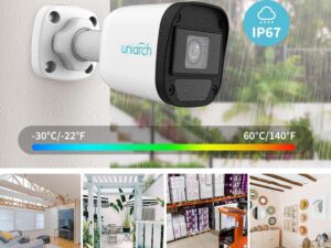 UniArch 5MP Full Color 4-Camera Kit.