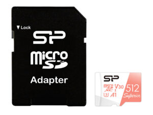 Silicon Power 512GB 4K Superior microSDXC A1 UHS-I Card