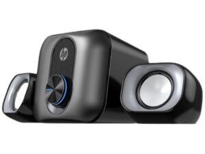 HP DHS-2111S Wired Mini Multimedia USB PC Speaker with 3.5mm