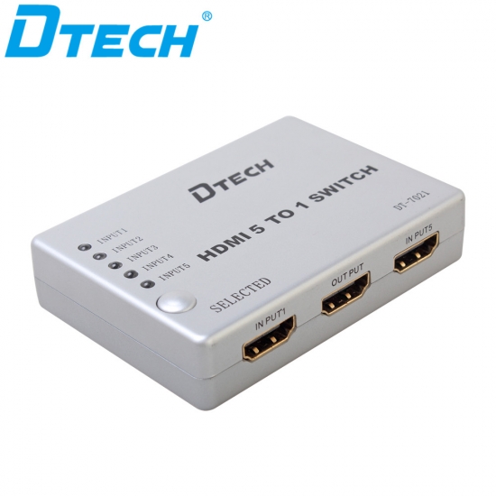 DTECH dt-7021 5 إلى 1 HDMI التبديل