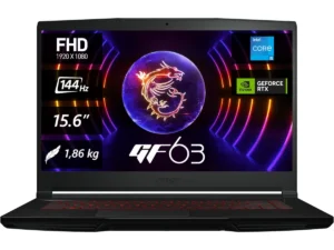 MSI Thin 12UCX Gaming (2023) 12Gen Intel Core i5 10-Cores w/ Nvidia RTX 2050 4GB & 144Hz Display - Grey