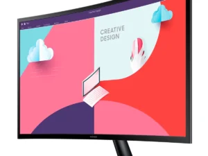 Samsung S3 S36C 24" Essential Curved 1800R Full HD 75Hz Eye Care AMD FreeSync HDMI & D-Sub Interface - Black
