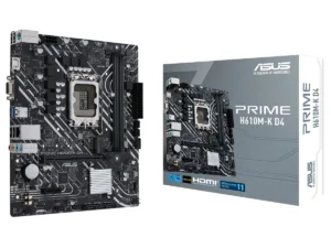 ASUS PRIME H610M-K D4 Intel 12th Gen Motherboard PCIe 4.0 DDR4 1xM.2 slots USB 3.2 Gen 1