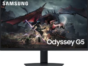 SAMSUNG NEW 32" Odyssey G5 (G50D) IPS 2K HDR400 180hz 1ms AMD FreeSync w/ Adjustable Stand - Black