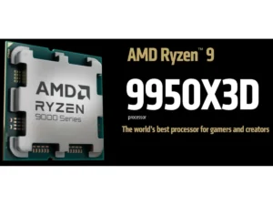 AMD RYZEN 9 9950X3D 16-Core 4.3GHz (5.7 GHz Max Boost) 132MB Cache AM5 Desktop Processor , Tray