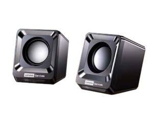 Lenovo A01 Wired 3.5mm+USB Desktop Speakers 3W*2