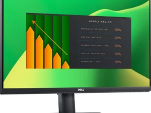 Dell E2423H 24" Full HD Slim Bezel Design Display Port & VGA Interface , Black