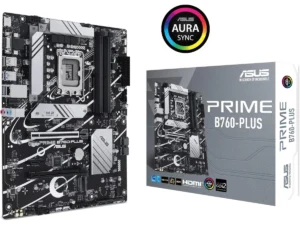 ASUS PRIME B760-PLUS DDR5 Intel 14/13th Gen Motherboard PCIe 5.0 3xM.2 PCIe 4.0 USB Type-C