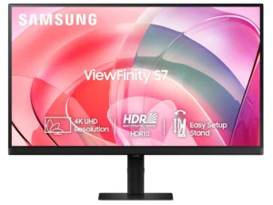 Samsung S7 S70D ViewFinity 32" IPS 4K UHD HDR 10 Bezel Less Design 1 Billion Colors FSC-Certified Intelligent Eye Care Energy Saving HDMI & Display Port