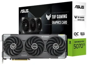 ASUS TUF Gaming GeForce RTX 5070 Ti OC Edition 16GB GDDR7 PCI-Express 5.0 DLSS 4.0 Graphics Card