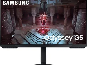 SAMSUNG 27" Odyssey G5 G51C (2023) 2K HDR10 165hz 1ms Flat Black Equalizer Virtual Aim Point - Black