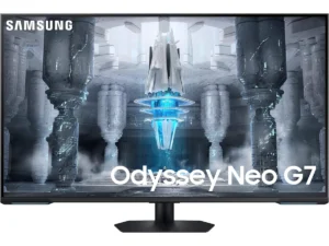 Samsung Odyssey Neo G7 43" 4K UHD Mini LED 144Hz 1ms HD10+ Smart Gaming Monitor HDMI 2.1 Full Smart Platform Freesync Premium Pro w/ Speakers