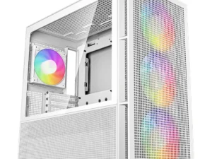 Deepcool CH560 Mid Tower High Air Flow  w/ 3x140mm + 1x120mm ARGB Fans - White