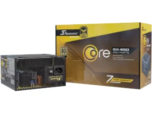 Seasonic CORE GX-650 650W 80+ Gold Full-Modular Fan Control Silent & Cooling Mode