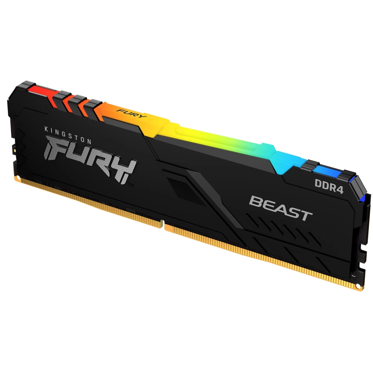 Kingston FURY Beast RGB 8GB (1 x 8GB) 5200MHz DDR5 Desktop Memory Infrared Sync Technology