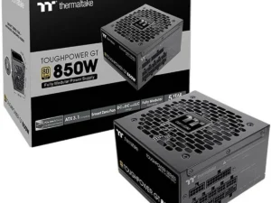 Thermaltake Toughpower GT 850W ATX 3.1 80 Plus Gold Fully Modular Smart Zero Fan; Native 450W PCIe 5.1 Connector , Black