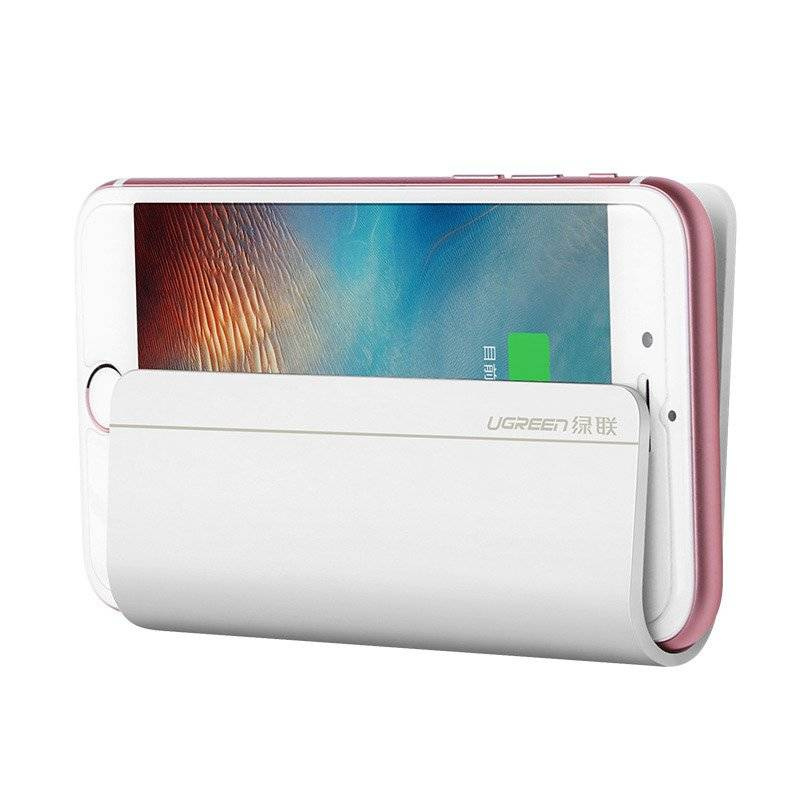 Ugreen wall mount smartphone stand for charging white (30394) - الصورة 2