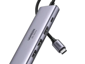 New UGREEN 6-in-1 USB-C To HDMI+2*USB-A 3.2 +1*USB 3.2 C+RJ45+PD Power Converter CM512 45000