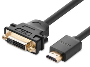 UGREEN HDMI Male to DVI Female Adapter Cable 22cm (Black) (20136)