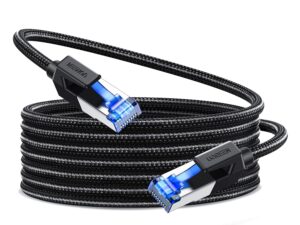 UGREEN Cat8 Pure Copper Ethernet Cable Braided 20m (Black) NW153 (30800)