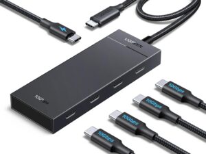 New UGREEN 5-in-1 USB-C Hub USB-C To 4xUSB-C 3.2 HUB With PD CM806 (55334)
