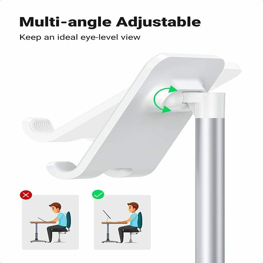 UGREEN Multi-Angle Phone Desktop Stand Sliver LP177 (60343) - الصورة 5