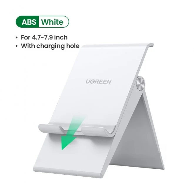 UGREEN Multi-Angle Phone Stand With Height Adjustable White LP247 (80704)