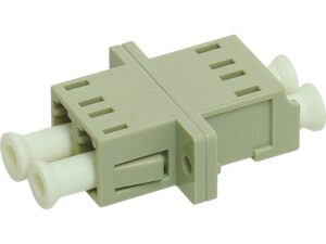 Shneider LC duplex adaptor, Actassi, multi mode, zirconia ceramic sleeve, plastic housing