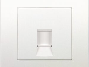 Shneider 1 Gang Keystone Wallplate with Shutter KB31RJK