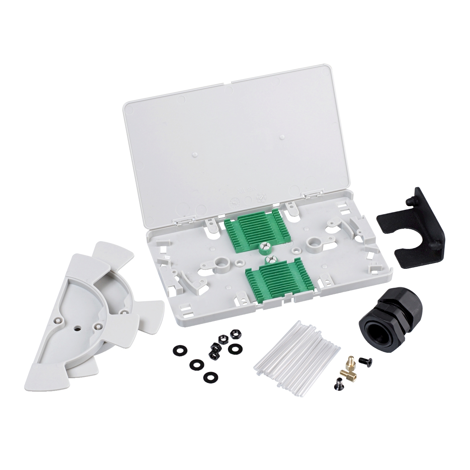 1U Fusion splice tray kit (max. 24-fiber) ACTFMSPTKIT