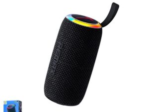 Remax RB-M82 RGB Wireless 7Wx2 USB/Type-C/TF/FM Speaker -Black