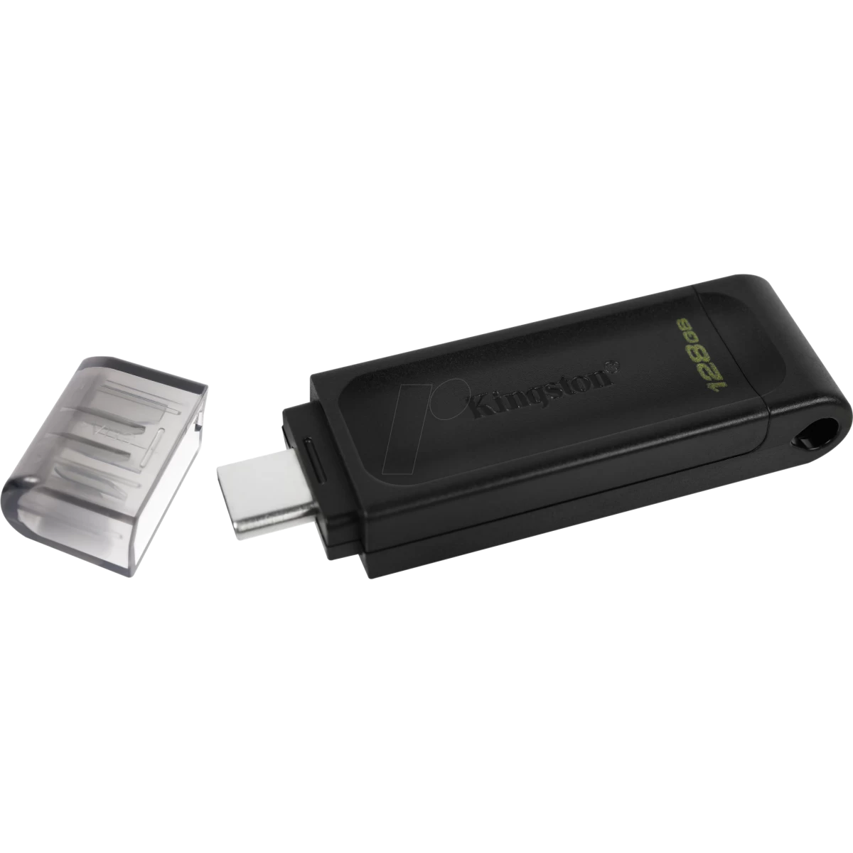 Kingston DataTraveler 70 64GB Portable & Lightweight USB-C Flash Memory , Black - الصورة 2