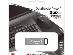 Kingston DataTraveler Kyson 256GB High Performance USB 3.2 Metal Flash Drive